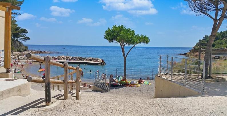 Grand Studio Terrasse De Standing, Pleine Vue Village Et Mer Carry-le-Rouet Dış mekan fotoğraf