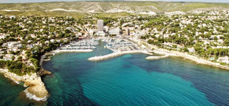 Grand Studio Terrasse De Standing, Pleine Vue Village Et Mer Carry-le-Rouet Dış mekan fotoğraf