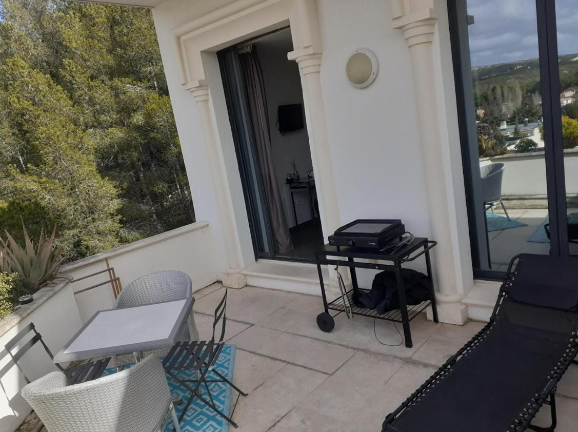 Grand Studio Terrasse De Standing, Pleine Vue Village Et Mer Carry-le-Rouet Dış mekan fotoğraf
