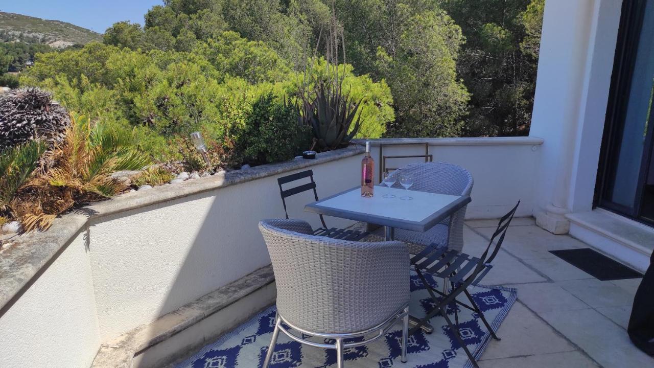 Grand Studio Terrasse De Standing, Pleine Vue Village Et Mer Carry-le-Rouet Dış mekan fotoğraf