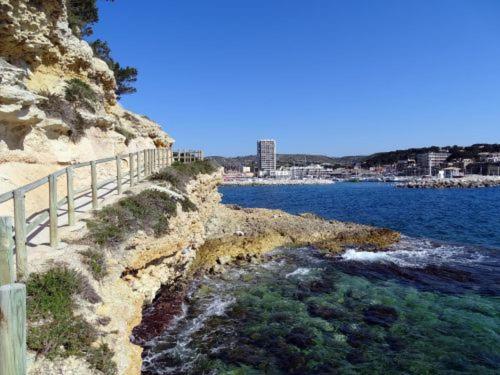 Grand Studio Terrasse De Standing, Pleine Vue Village Et Mer Carry-le-Rouet Dış mekan fotoğraf